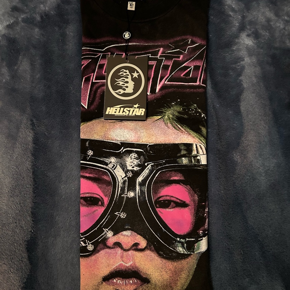 Hellstar Black Graphic T-Shirt